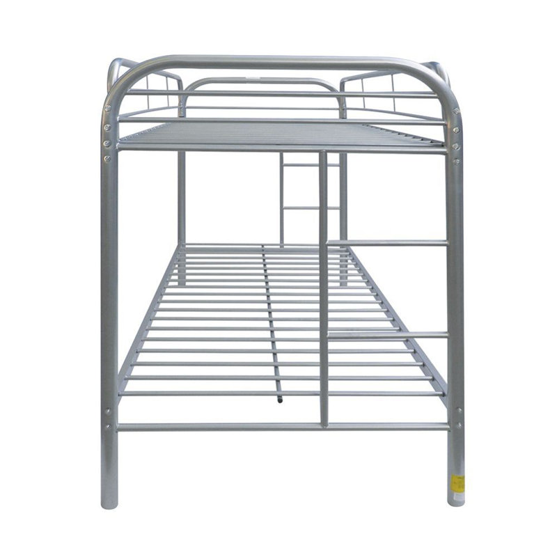Aavi Kids Twin Bunk Bed, Silver