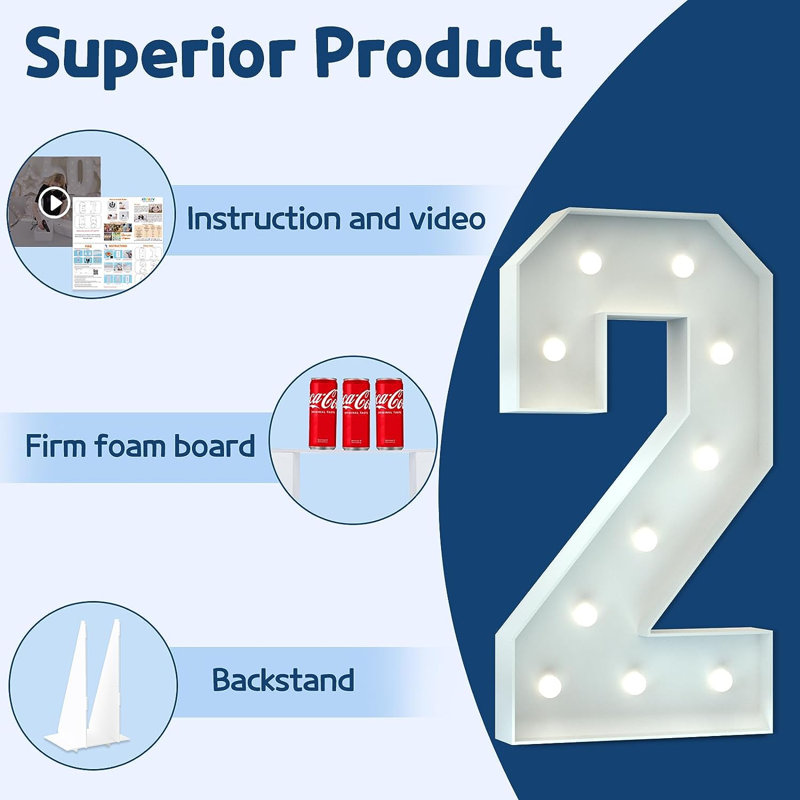 Tamar 43.2'' Marquee Sign