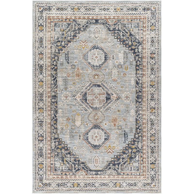Oriental Indoor Rug, Rectangle 2' x 2'11"