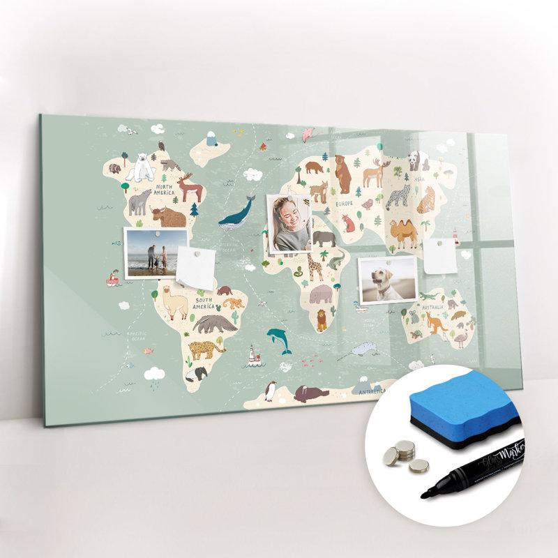 Magnetic Glass Dry Erase Board