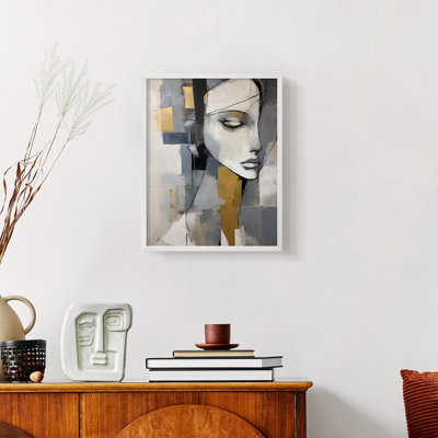 WOMEN Series Cxxxxi - reproduction encadrée de qualité supérieure - prête à être accrochée - aucun clou requis
