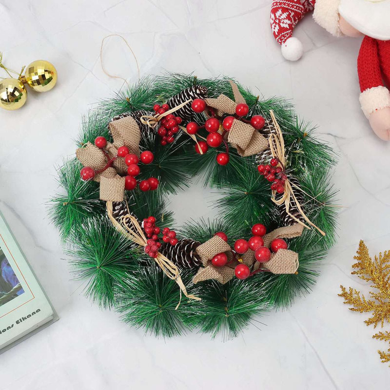 Faux 12.6'' Wreath