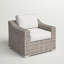 Chaise de patio entièrement assemblée avec coussins-691714471-691714467