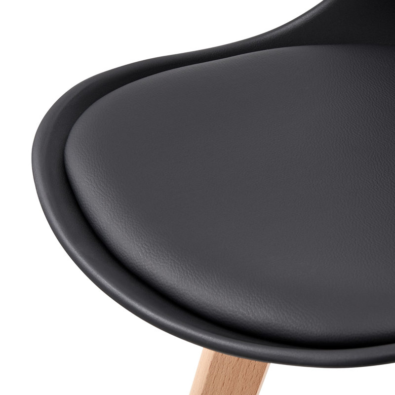 Knutsford Kitchen Dining Chair, Black, 4