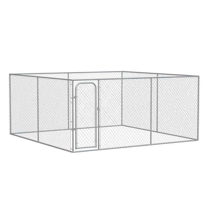 Enclos pour animaux, H 72 po x l 157,2 po x P 157,2 po