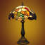 Lampe de table de chevet Tiffany E26 de 12 pouces en vitrail raisin pour chambre à coucher rétro lampe de designer rétro Art déco