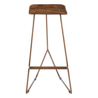 Counter Stool with Metal Frame