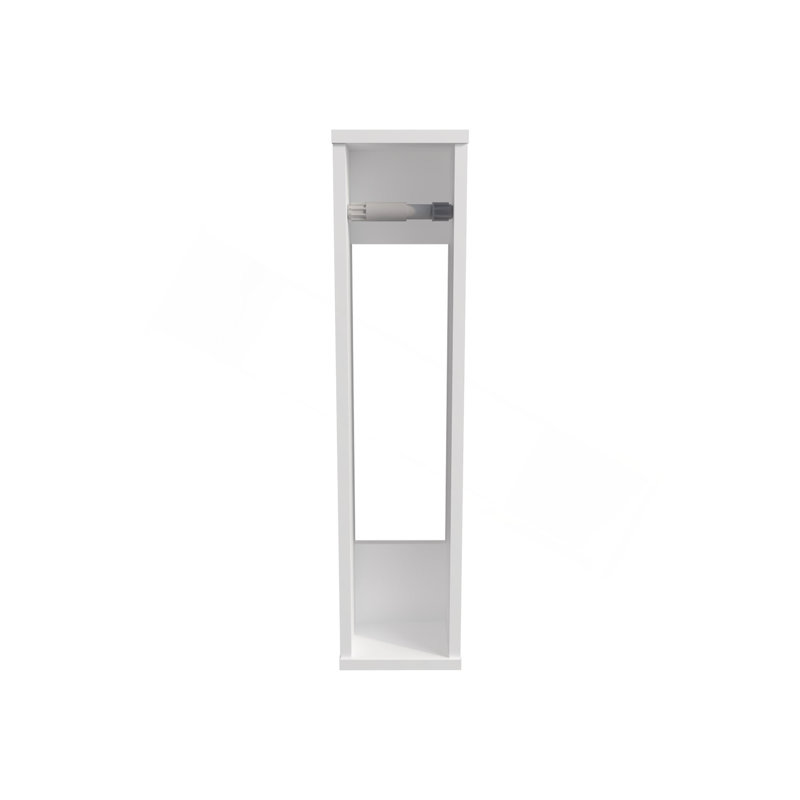 Porte-papier hygiénique en mélamine, Blanc