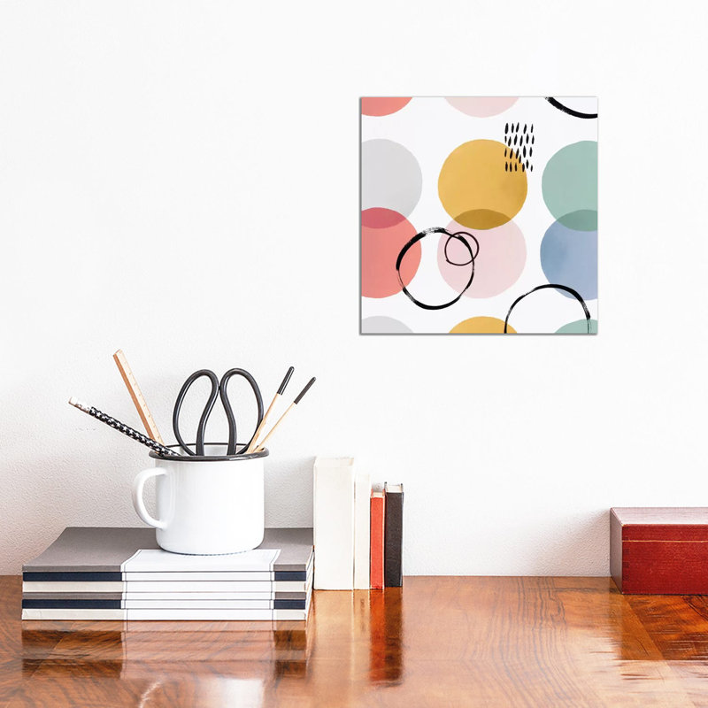 Motion II by Isabelle Z - Wrapped Canvas Gallery-Wrapped Canvas Giclée, 30.48cm H x 30.48cm W x 1.905cm D