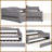 Upholstered Full XL Daybed with LED Lights, Trundle Storage & Wood Frame - Gray-437966105-437570092
