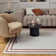 Carmel Modern Bordered Cream/Terra Area Rug