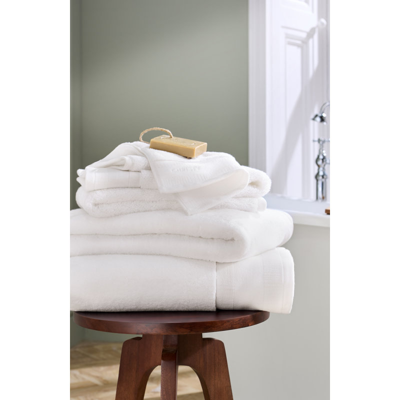 Signature Bath Towel, Vintage White