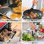 Ensemble d'ustensiles de cuisine en silicone, ensemble d'ustensiles de cuisine antiadhésif avec poignée en bois pour la cuisson, la cuisson et le mélange, meilleurs outils de cuisine avec support-113571913