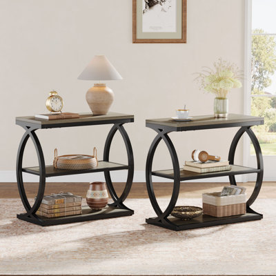 Table de bout étroite 23,62 po