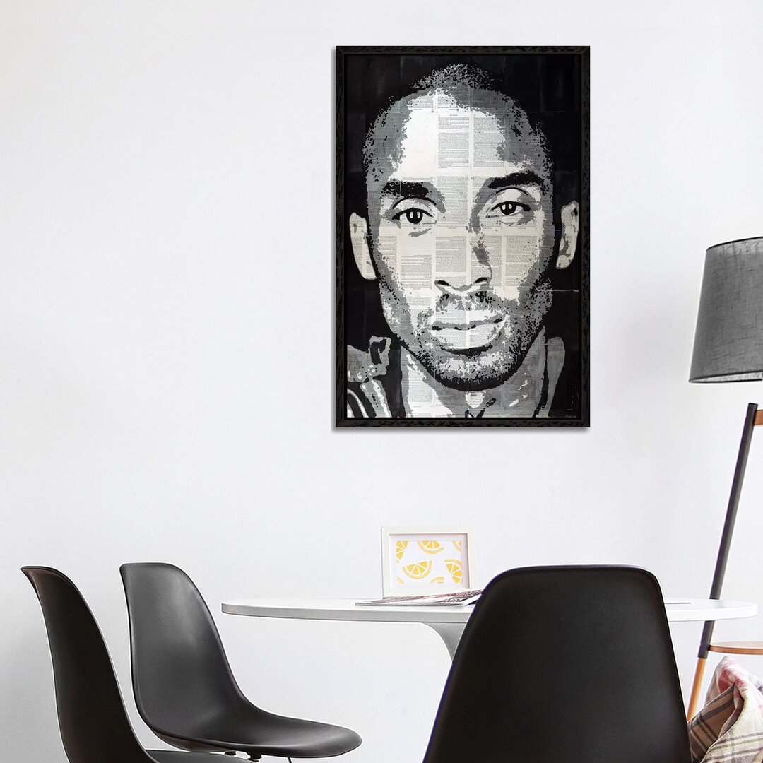 Leinwandbild - Grafikdruck „Kobe Bryant” von Ahmad Shariff