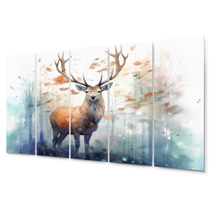 Rustic Animals Wall Decor on Metal