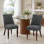 Parsons Upholstered Dining Chair Solid Wood Side Chair - Comfort & Style for Modern Homes-1721581498-1743351649