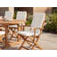Set of 8 Back/Seat Cushions MAUI PREMIUM Off-White