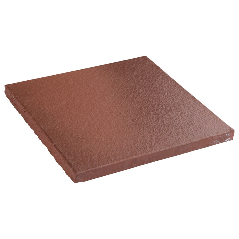 Quarry 5.9" x 5.9" Ceramic Bullnose Tile Trim in Flame Red
