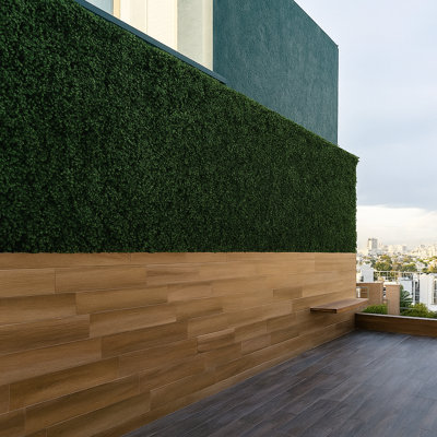 1.5 ft. H x 1.5 ft. W Artificial Wall Hedge Polyethylene Privacy Screen