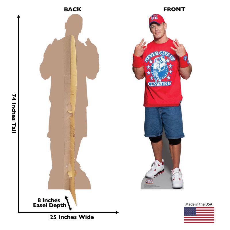 Life-Size WWE John Cena Cardboard Standup