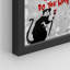 «Banksy out of Bed Rat» - impression de cadre photo simple-98266863-98266862