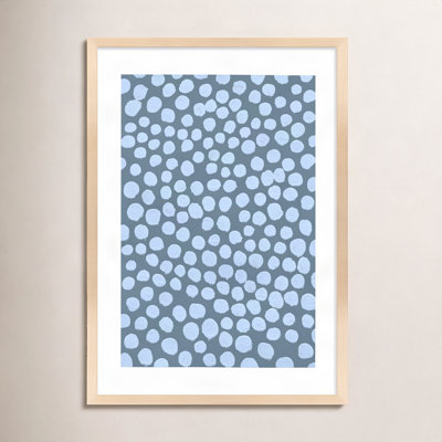 Navi "Periwinkle on Blue Gray" Painting