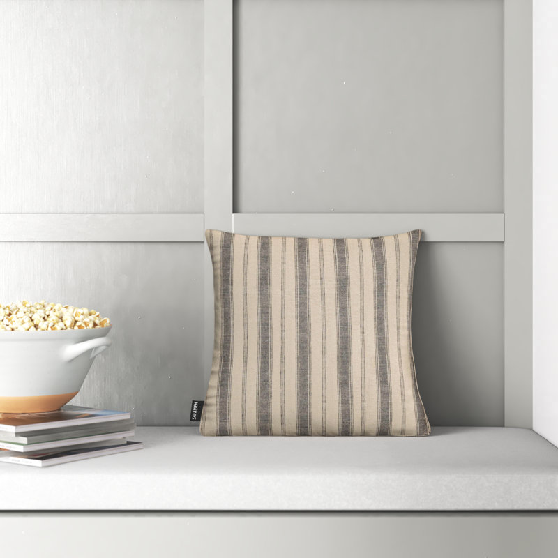 West Square Linen Pillow Cover & Insert