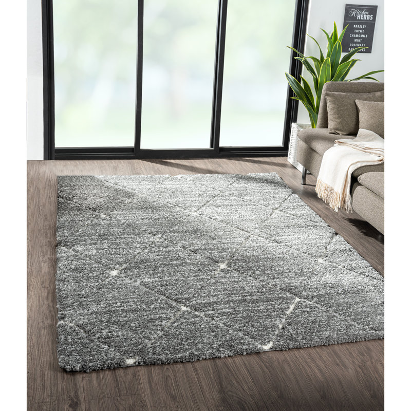 Tapis à motif de treillis Talas, Rectangle 8 pi x 10 pi
