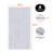 4 PC X 45.67"L x 23.6"W  Acoustic Slat Wall Panels – 0.7" Thick Waterproof & Soundproof Panels Polyester Fiber Slat for Wall & Ceiling – 29.94 Sq. Ft. Coverage -Light Grey-119687151-119347910
