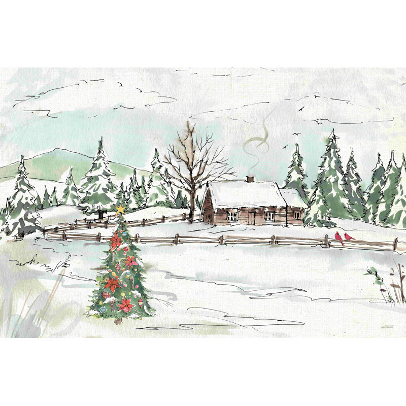 Seasonal Charm X Crop, 8" H x 12" W x 1.25" D