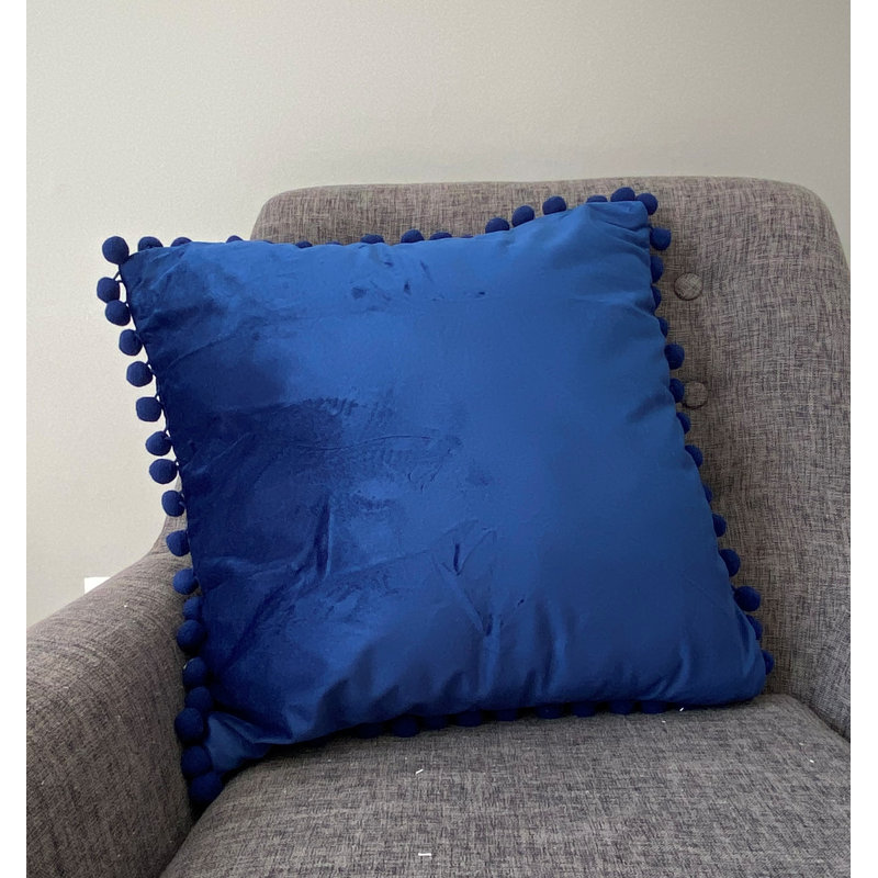 Housse de coussin carrée, Marine