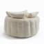 Fauteuil rond moderne surdimensionné de 55 pouces en mousse de polyester moelleuse avec coussins pour espace de vie (sans repose-pieds)-1830997807