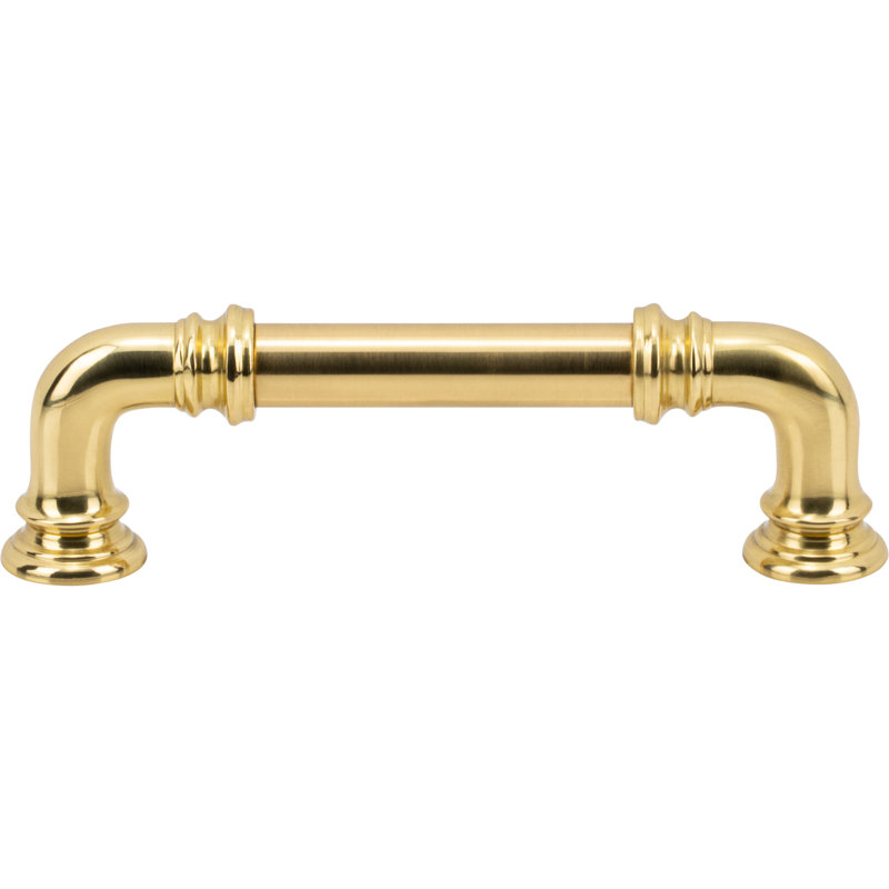 Ronan Pull, Polished Brass, 3 3/4"