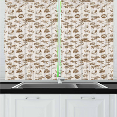 Tailored Kitchen Curtain