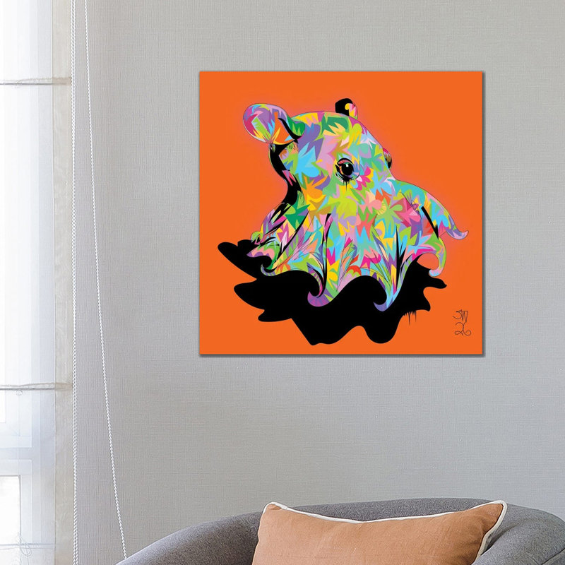 Sea Creature 2026 by TECHNODROME1 - Gallery-Wrapped Canvas Giclée on Canvas, 66.04 cm H x 66.04 cm W x 3.175 cm D