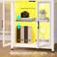 Bureau réversible avec prises encastrées Hansbury-824404310