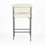 Tabouret de comptoir en cuir Mikra - Collection Buntin