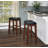 Sandie Sturdy Wood Upholstered Backless Stool-1264660703-1264660699
