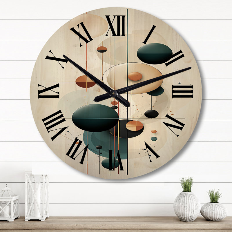 Horloge murale surdimensionnée Sweet Sweet Serenity, Grand