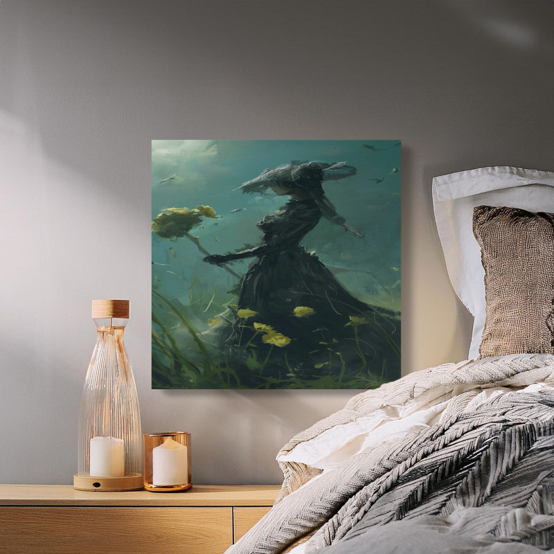 1 Piece Wrapped Canvas Wall Art Set, 15.24 cm H x 15.24 cm W