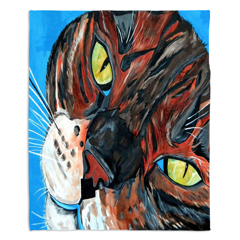 Jeté pour chat  Eli, l 51 po x L 60 po