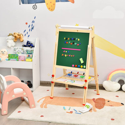 Llanas Freestanding Mini - Up To 2' Chalkboard