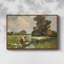Paysage rétro - Toile tendue avec châssis CCLXII-98843744-98843745