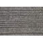 Tapis unique gris anthracite noué à la main 4 pi 8 po x 6 pi 7 po