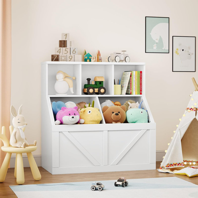 90cm H x 90cm W Bookcase, White