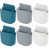 Gray & Blue & White