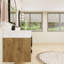 Jessica 83.5'' Wall Mounted Double Bathroom Vanity Base Only-72495650