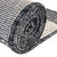 Tapis rayé gris anthracite / gris Hay Bale-686584102