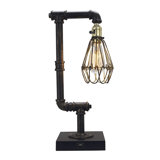 Muniz Metal USB Desk Lamp